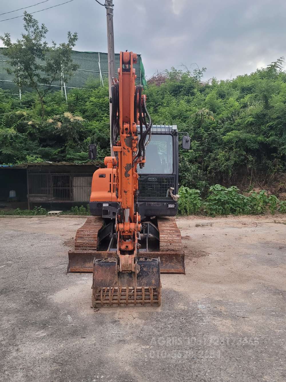  Excavator 두산 DX55MT ace  엔진내부