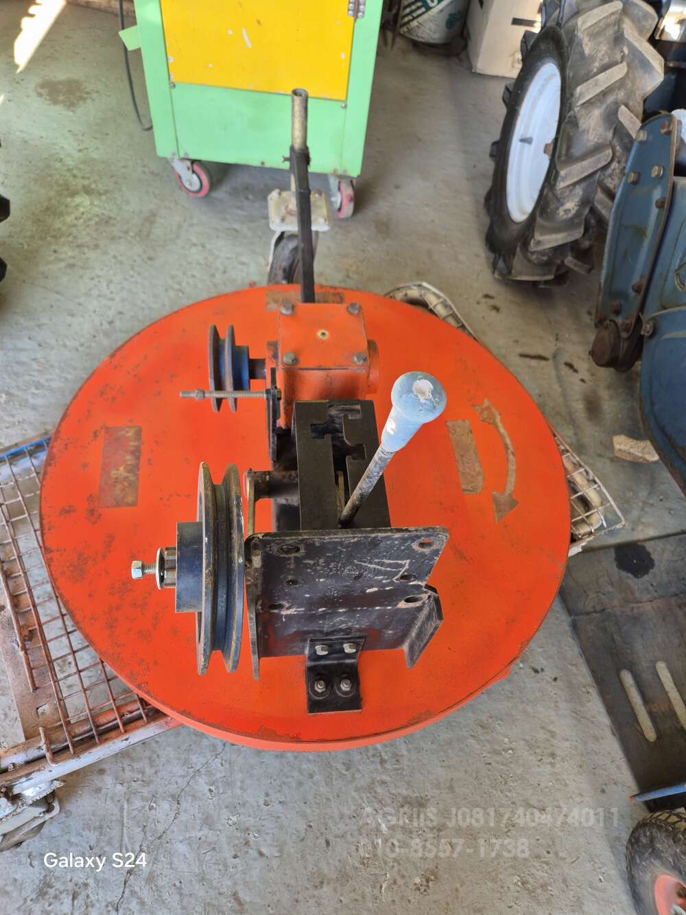  Cultivator 관리기용제초기  뒤우측면