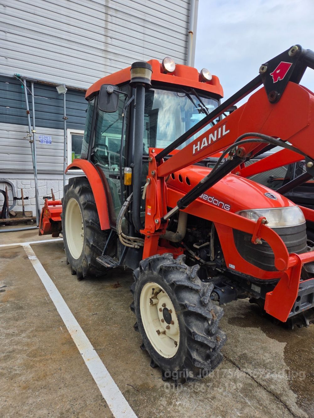 Daedong Tractor D470 (47hp) 뒤우측면