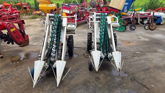  콩수확기, 콩예취기 BH-710A  앞좌측면