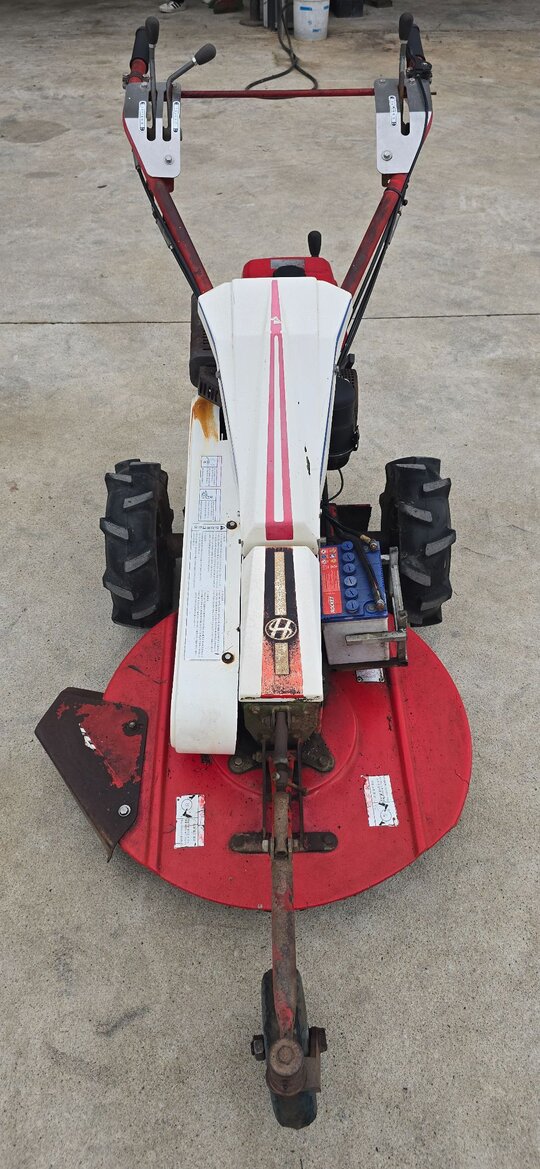 한서정공 보행제초기  HC-60 PLUS 앞좌측면