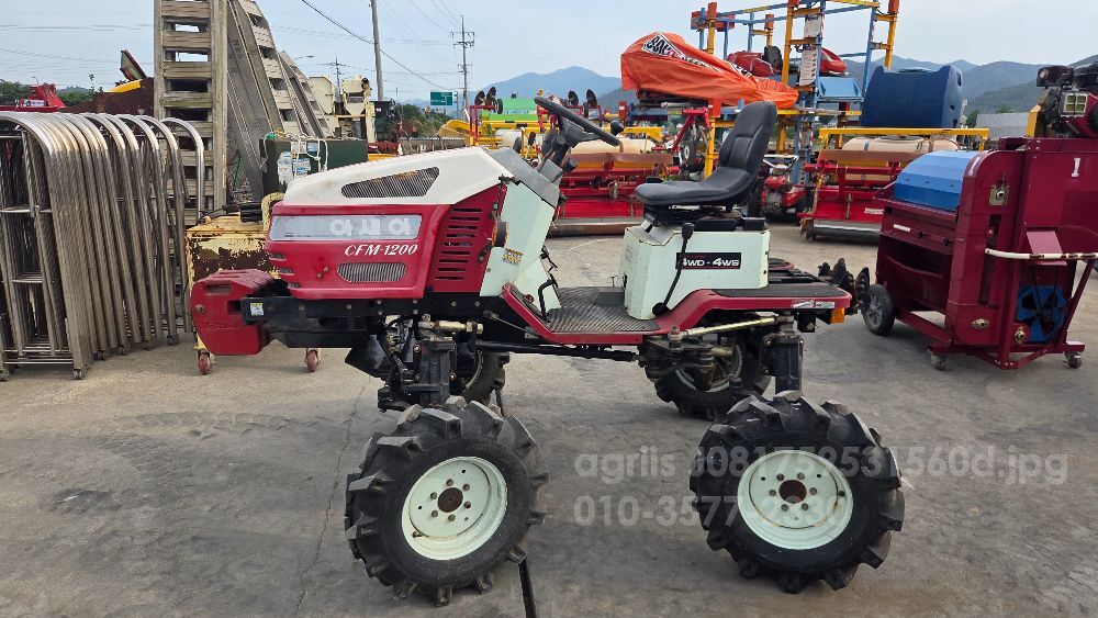 Shibaura 승용관리기 CFM-1200  뒤우측면