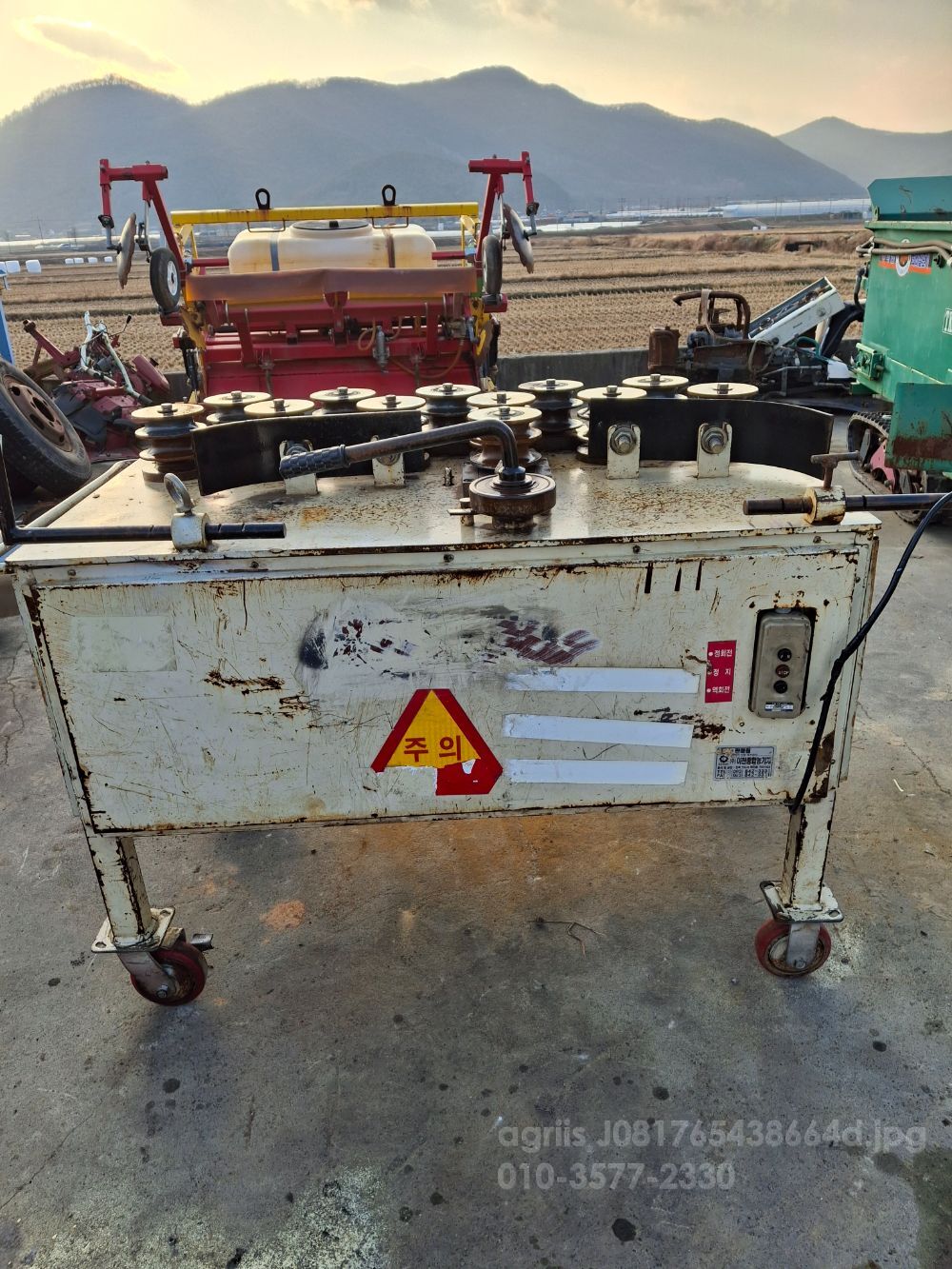  하우스파이프밴딩기  25~32  뒤우측면