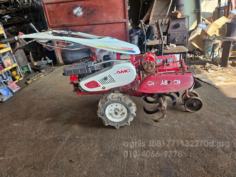 아세아 관리기 AMC-880SM (6.5마력) 뒤우측면