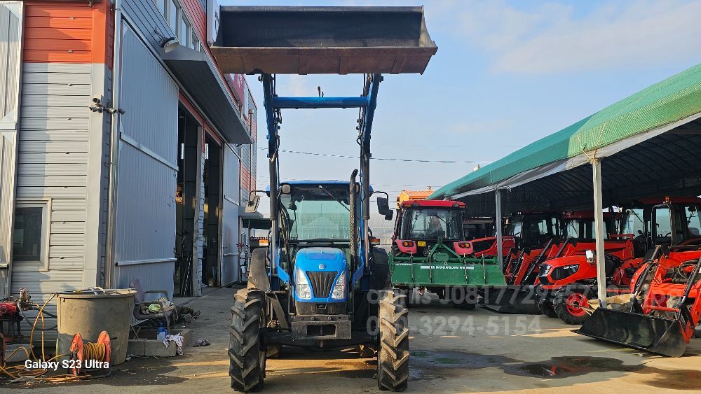 NewHolland Tractor TN75DA (75hp) 뒤우측면