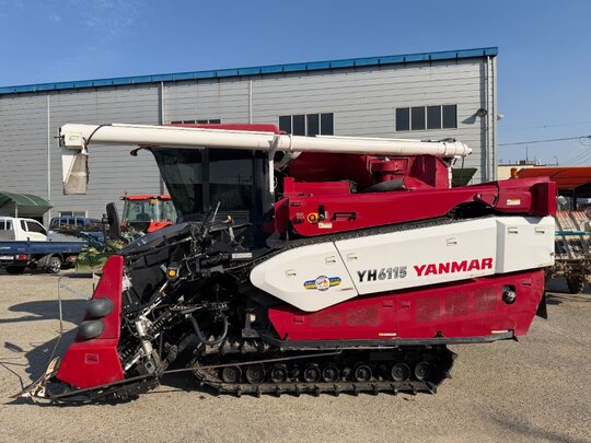 Yanmar Combine Harvester YH6115 (6Rows) 앞좌측면
