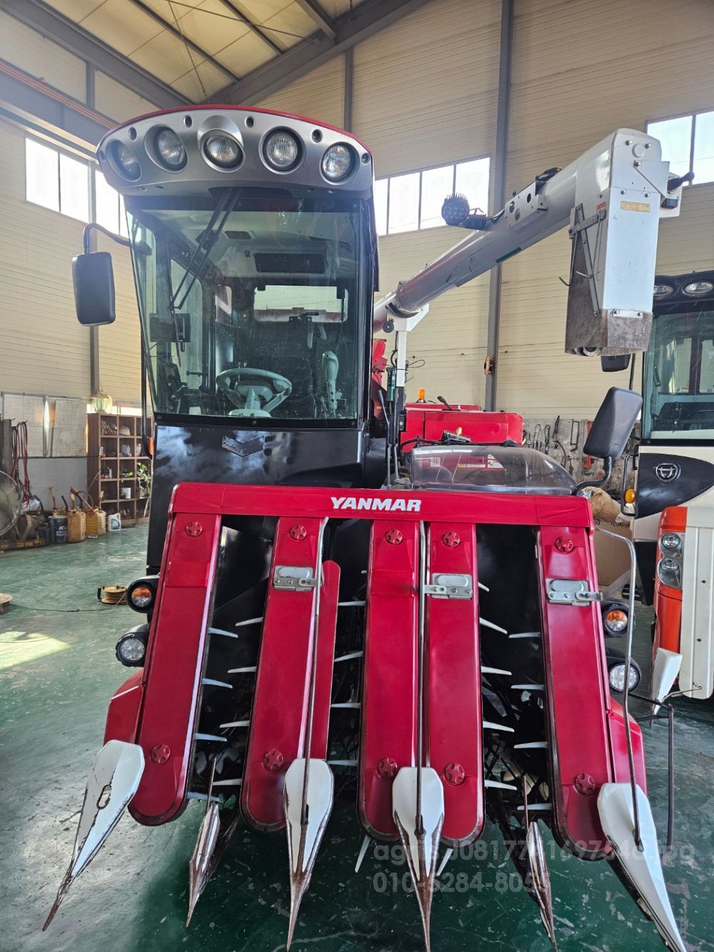 Yanmar Combine Harvester YH5101 (5Rows) 뒤우측면