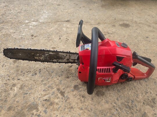  엔진톱 G3800  앞좌측면