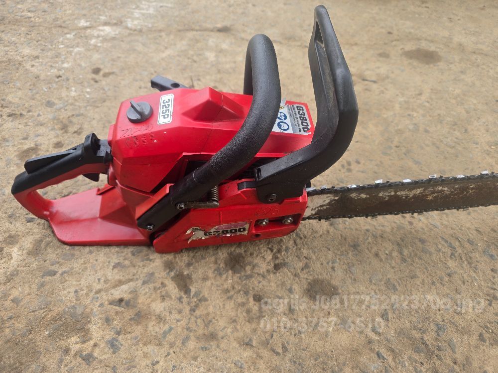  엔진톱 G3800  뒤우측면