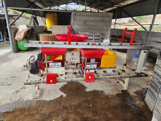 제광 파종기 JK-2002형 앞좌측면