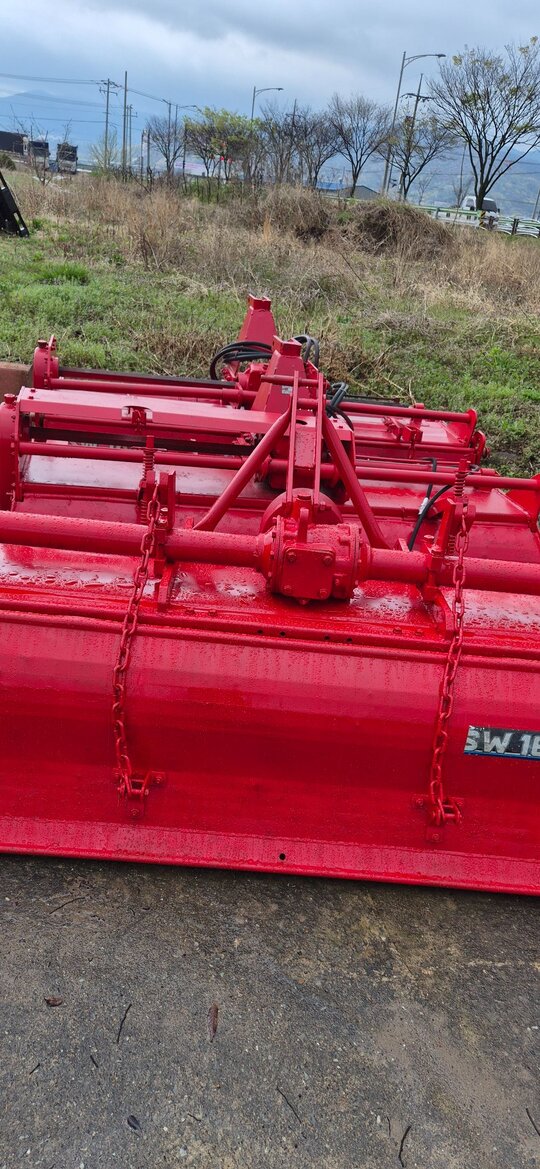 Sungwoo Rotavator 고정식165 (경폭165cm) 앞좌측면