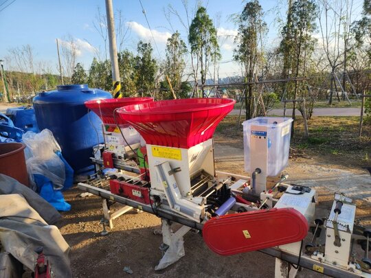 제광 파종기 JK-3000형 앞좌측면