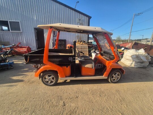  골프카트 2인승 적재함 대형  앞좌측면