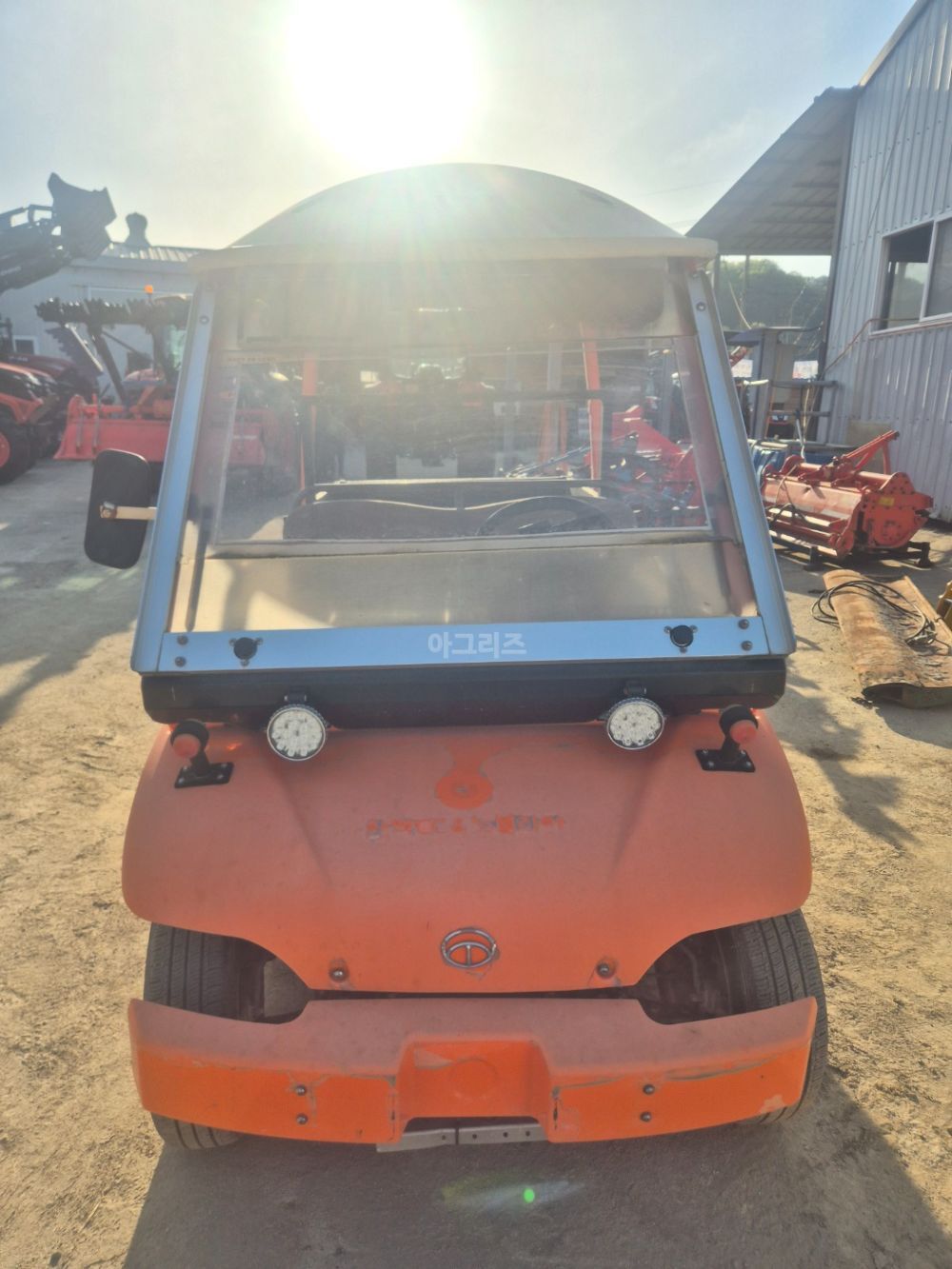  골프카트 2인승 적재함 대형  뒤우측면