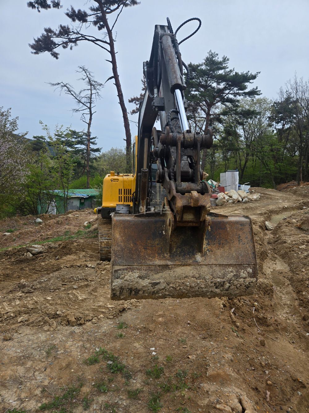  Excavator EC55B (5.5톤) 뒤우측면