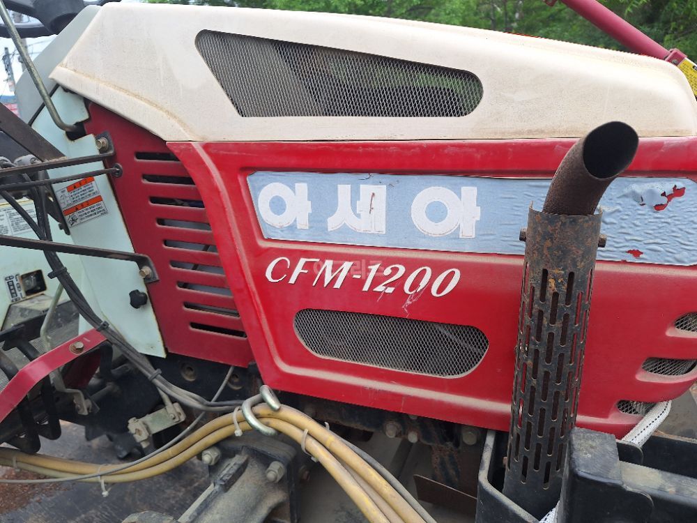 아세아 관리기 CFM-1200 (5마력) 뒤우측면