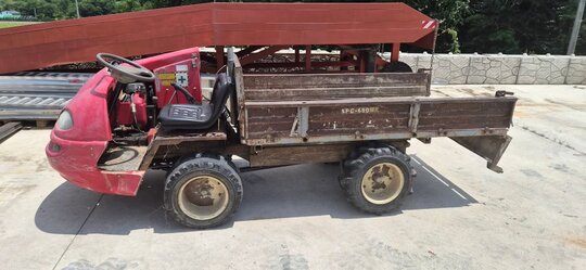 Shibaura 다목적운반차  APC650  앞좌측면