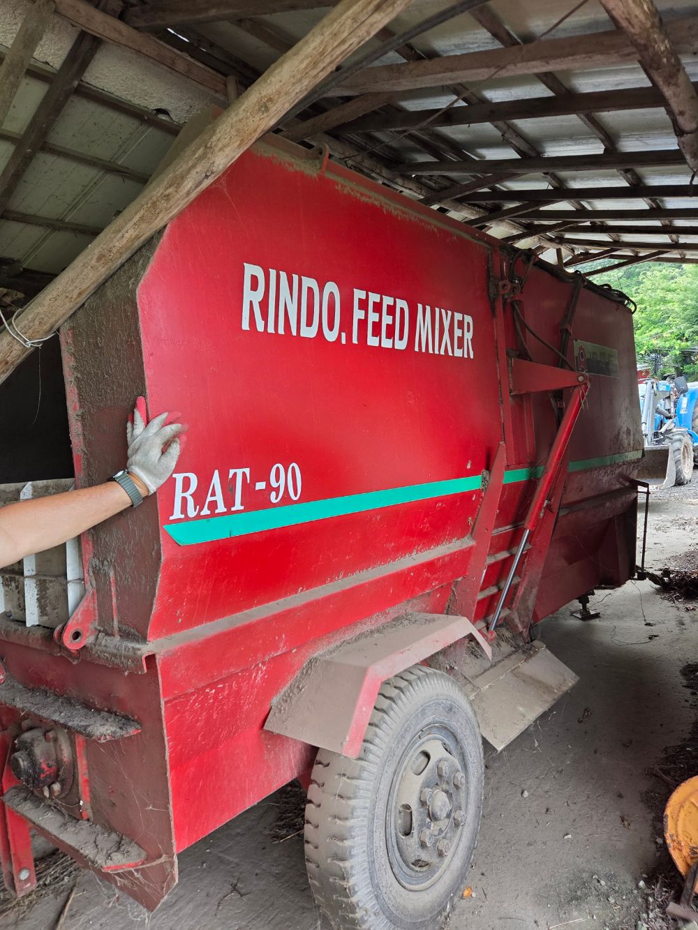Daedong Tractor PX800 (80hp) 뒤우측면
