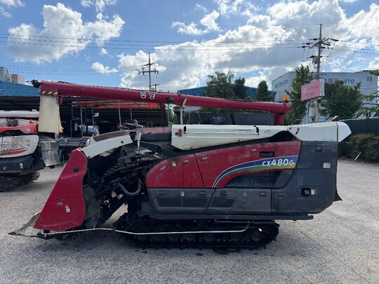 TYM Combine Harvester CX480G (4Rows) 앞좌측면