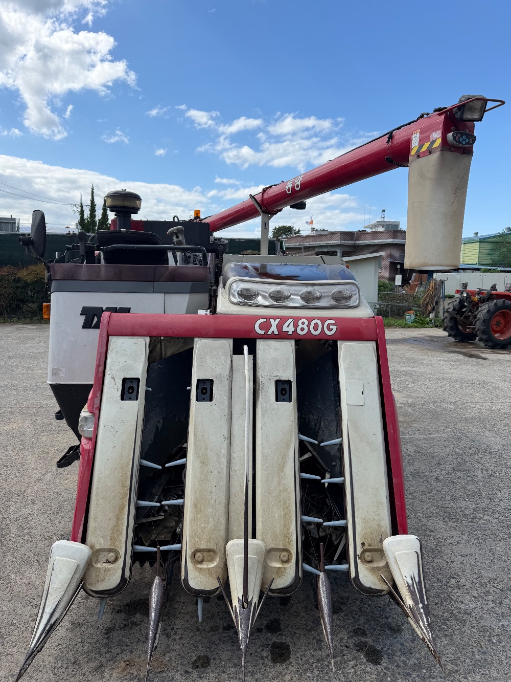 TYM Combine Harvester CX480G (4Rows) 뒤우측면