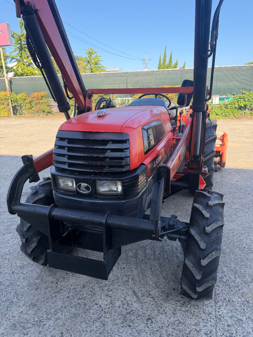 Kubota Tractor L500M (50hp) 뒤우측면