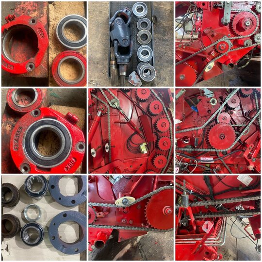  Round Baler RP245 bc 타입  앞좌측면