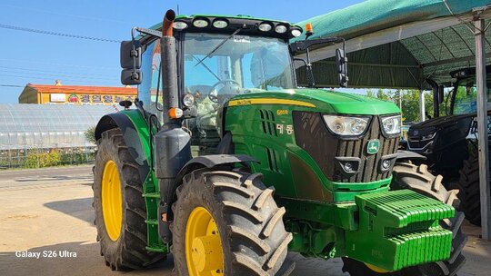 JohnDeere Tractor 6155R-APTW (155(195)hp) 앞좌측면