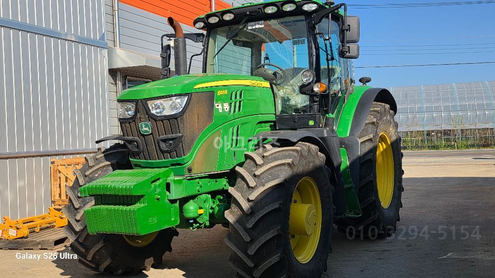 JohnDeere Tractor 6155R-APTW (155(195)hp) 뒤우측면